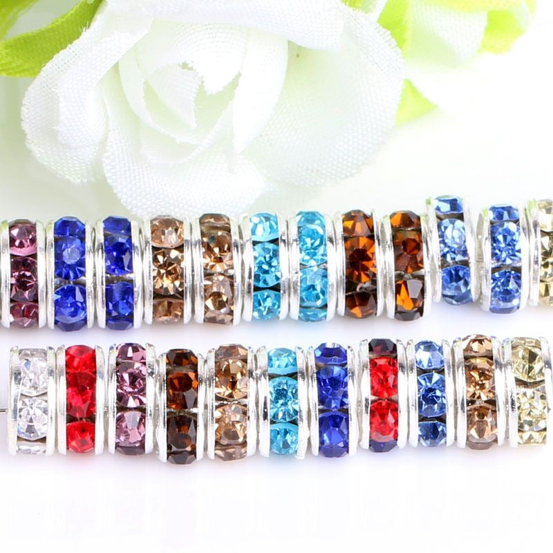 AC007-Wheel-Shaped Drill Spacer Beads