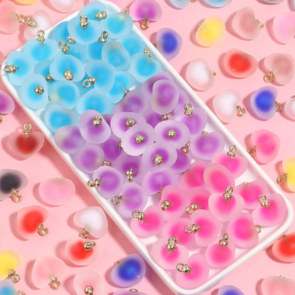 CM001-Heart Bead-in-Bead Charm