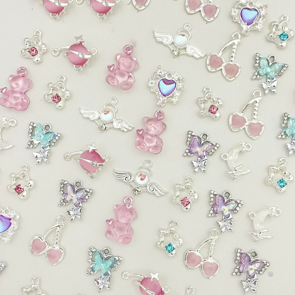 CM004-Fashion Mini Mix Pendant Charm