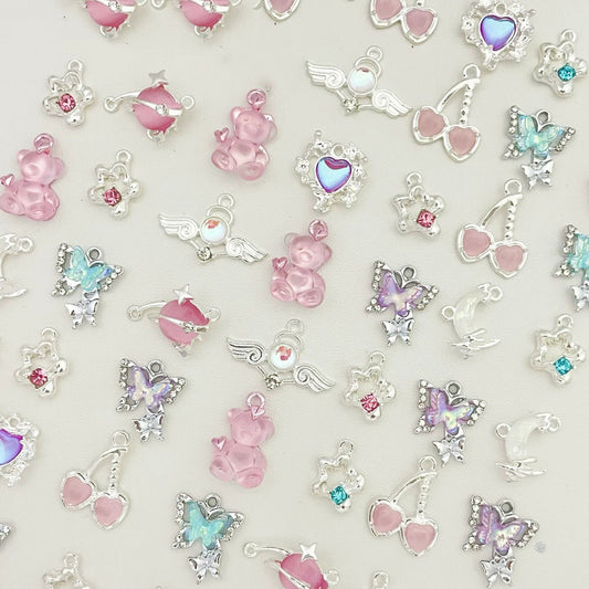 CM004-Fashion Mini Mix Pendant Charm