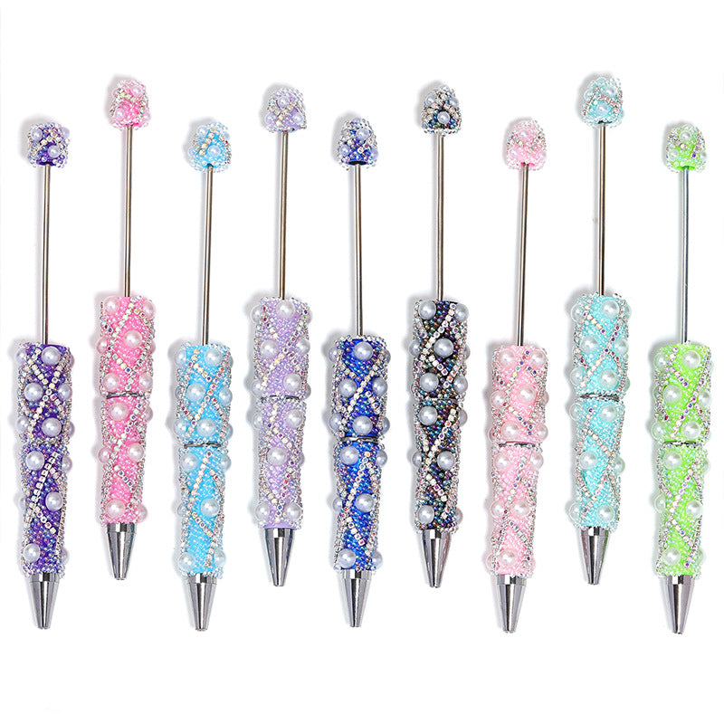 DP001-Artificial Pearl Beaded Pen