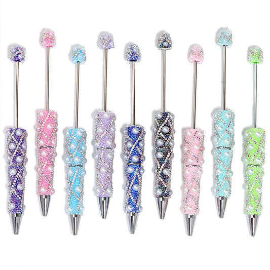 DP001-Artificial Pearl Beaded Pen