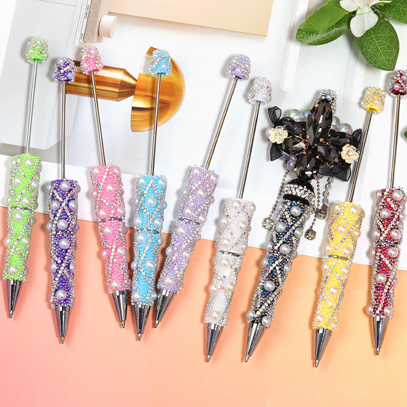 DP001-Artificial Pearl Beaded Pen
