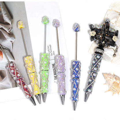 DP001-Artificial Pearl Beaded Pen