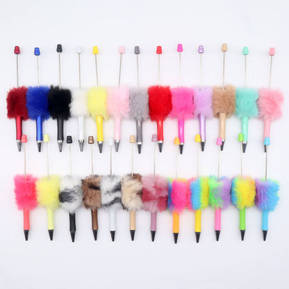 DP002-Fuzzy Beaded Pen