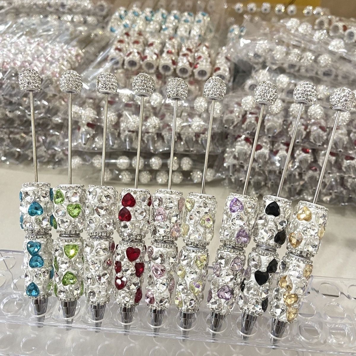 DP003-Artificial Diamond Beaded Pen